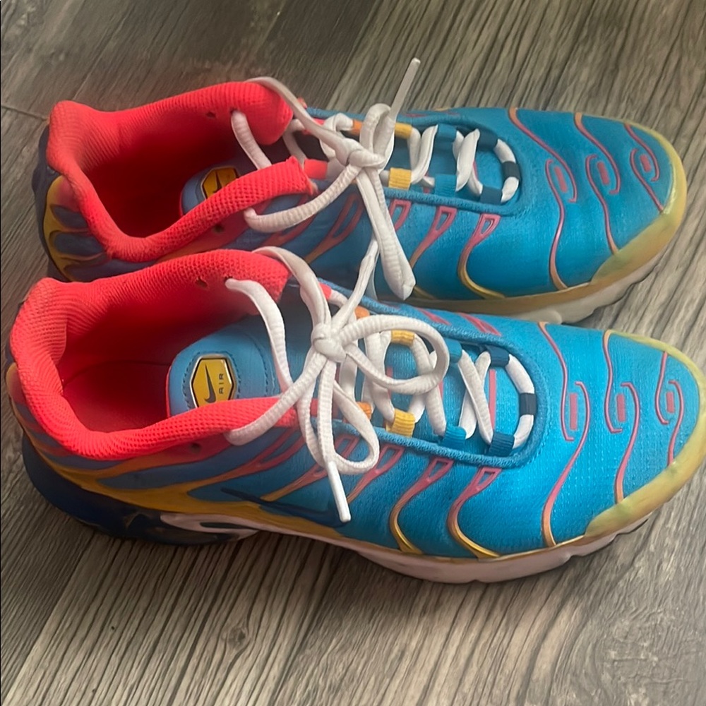 Nike Blue and Pink Sneakers for Active Lifestyle